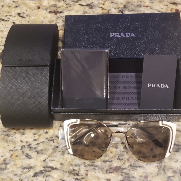 Prada Absolute 64MM Geometric Sunglasses - Picture 6 of 6